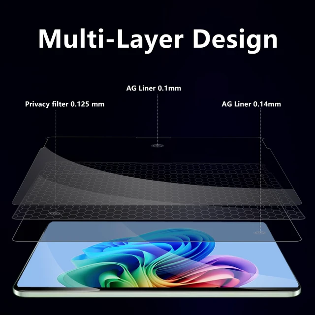 Alt view image 3 of 5 - Megoo MagShield Magnetic Privacy Screen for Surface Laptop 6 13.5"