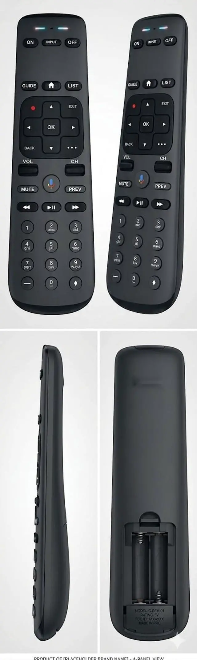 Alt view image 5 of 5 - Squarvo RC82V Remote Control Replacement for DIRECTV Gemini, Gemini Air & Stream, Voice Remote with Bluetooth & Google Assistant, Works with C71KW-200 & C71KW-400 Models