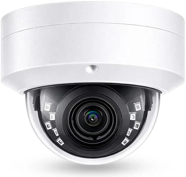 Main image of Real HD 4K 8MP PoE IP Vandal Dome PoE IP Camera Outdoor, 2.8mm Wide Angle 105 Fov, 98Ft Night Vision, H.265, Waterproof IP67, NDAA Compliant