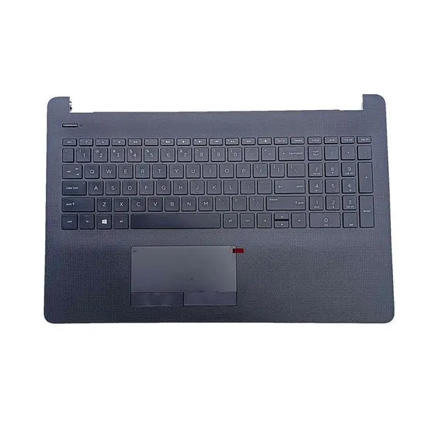 Alt view image 2 of 5 - Lyinsen Replacement for HP Pavilion 15-BS 15-BU 15-BW 15-BS020WM 250 G6 255 G6 256 G6 Laptop Upper Case Palmrest Keyboard Touchpad Assembly Part 15.6" 925010-001 925008-001 929906-001 Top Cover Black