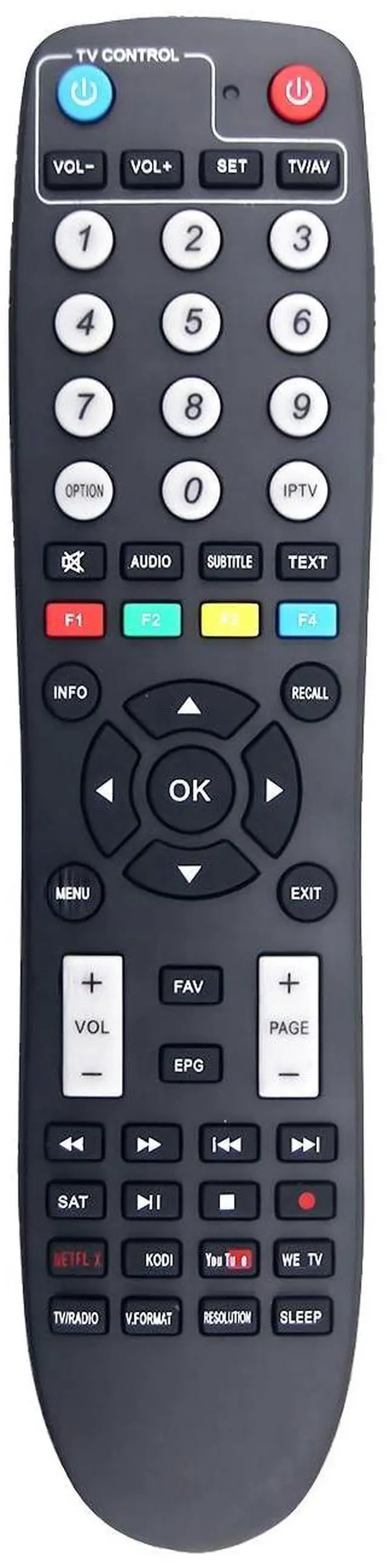 Main image of SFX6018 Replacement Remote for Octagon SX888 SX889 SX SF8008 SFX6008 SXRCU03 SX87 SX887 SX88 SX88+ SX89
