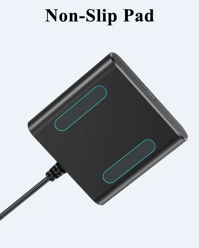 Alt view image 2 of 5 - Adapter for VR2 PC Accessories Kit Compatible with VR2,Adapter Power Kit and DisplayPort Cable,Expand VR2 Game Library to Play Games on PC, Black