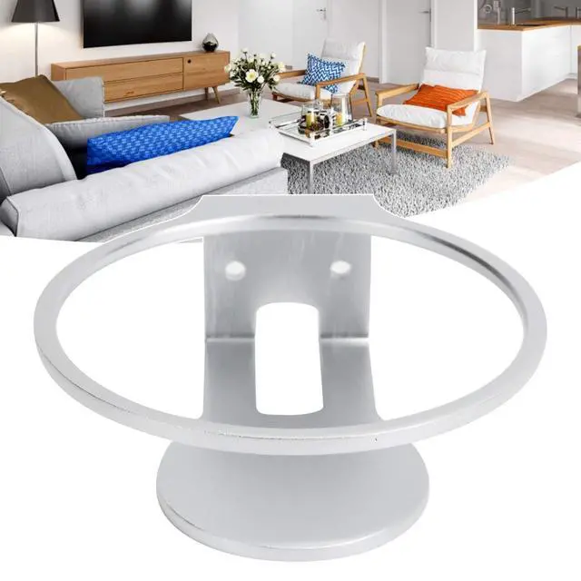 Alt view image 3 of 5 - eboxer-1 Wall Mount for HomePod Mini, Wall Mount Shelf for HomePod, Aluminum Alloy Mini Speaker Wall Mount Holder, Speaker Stand, Accessories for Homepod Mini (Silver)