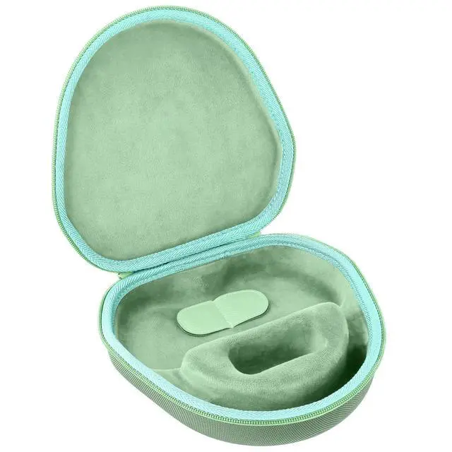 Alt view image 2 of 5 - co2CREA Hard Case with Sleep Mode Replacement for Apple AirPods Max 2 / AirPods Max Wireless Over-Ear Headphones (Light Green Case)