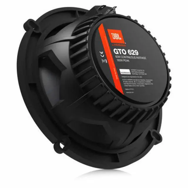 Alt view image 5 of 5 - JBL GTO629 Premium 6.5-Inch Co-Axial Speaker - Set of 2