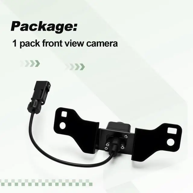 Alt view image 3 of 5 - Front View Camera Compatible with 2022-2024 Mitsubishi Outlander 2.4L 2.5L 2023-2024 Outlander PHEV 2.4L Replace 8781A314 284F1W040P Parking Assist