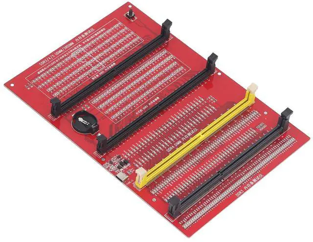 Alt view image 4 of 5 - DDR4 Memory Tester, 4 in 1 DDR3 / DDR4 / DDR5UDMM / DDR5RDIMM Memory Tester, for Fixing Desktop and Server Computers