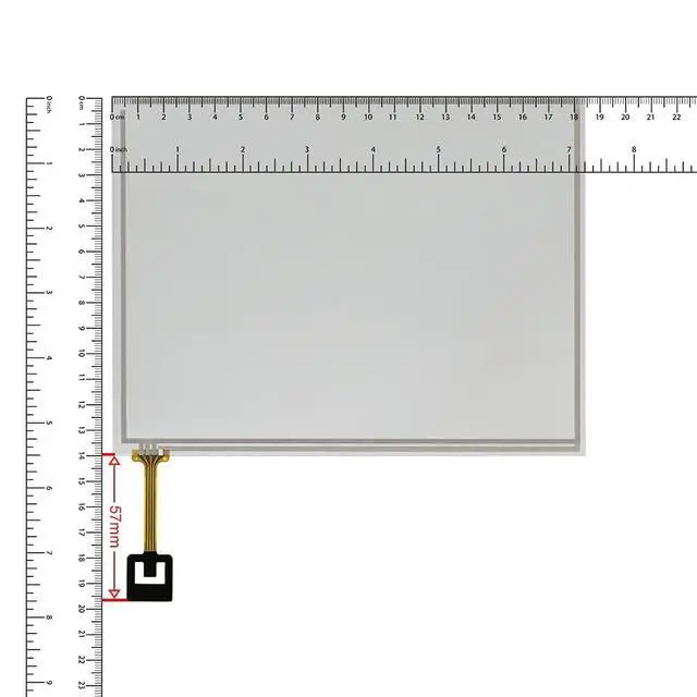 Alt view image 2 of 5 - 8.4" Touch Screen Digitizer Compatible with Chrysler Dodge Maserati Uconnect 3 RB5 RE2 Navigation Display Monitor