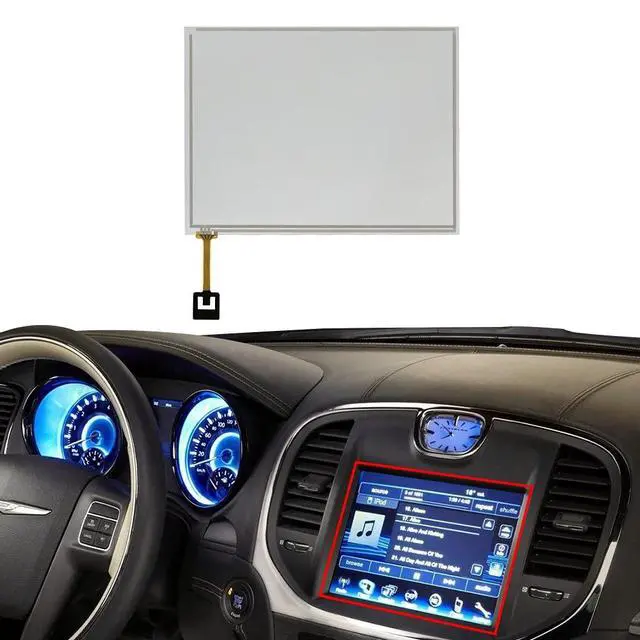 Alt view image 4 of 5 - 8.4" Touch Screen Digitizer Compatible with Chrysler Dodge Maserati Uconnect 3 RB5 RE2 Navigation Display Monitor