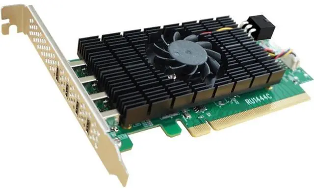 Main image of Highpoint RocketU 1444C PCIe 3.0 x16 4X 20GB/s Port USB 3.2 Controller
