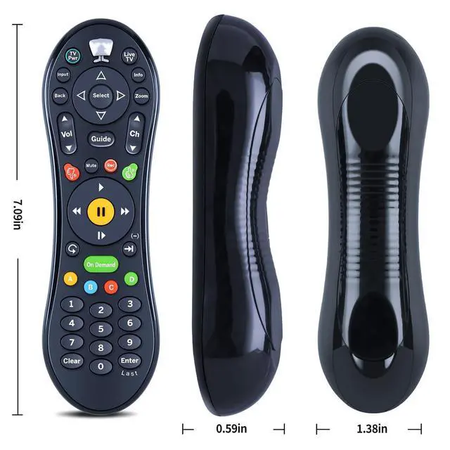 Alt view image 4 of 5 - WKOLF New Replacement Remote Control for TiVo TGN-RC30 Roamio Plus/OTA/Pro, Works with RCN/Astound SMLD-00266-000