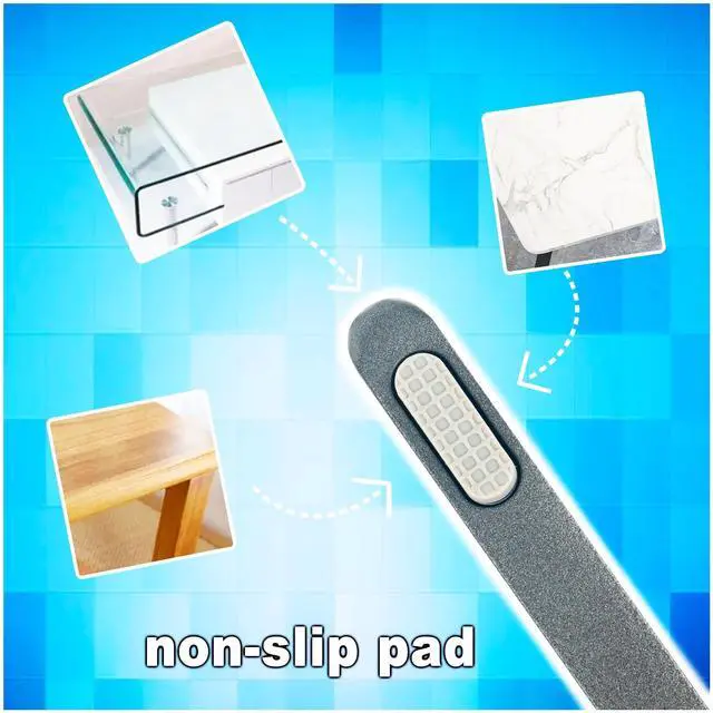 Alt view image 2 of 3 - ZdalaMit Replacement Base Stand for Hisense Smart TV 55U6H 65U6H, Non-Slip TV Legs for Hisense 55"" 65"" 4K UHD Smart Google TV 55U6H 65U6H, Table Top TV Stand for Hisense TV 55U6H 65U6H, Gray