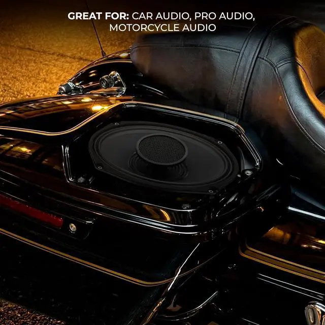 Alt view image 5 of 5 - DS18 PRO-HY69.2MSL 6x9 Slim Hybrid Loudspeaker 2-Ohm ^^ 2-Way Speaker with Titanium Compression Driver ^^ IP65 Water-Resistant ^^ High Sensitivity 97dB ^^ 175W RMS