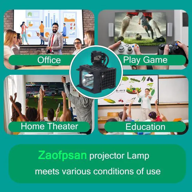 Alt view image 2 of 5 - Zaofpsan XL-5200 A+ Quality Replacement TV Lamp for Sony KDS-60A3000 KDS-60A2020 KDS-60A2000 KDS-55A3000 KDS-55A2020 KDS-55A2000 KDS-50A3000 KDS-50A2020 KDS-50A2000 TV Bulb with Housing