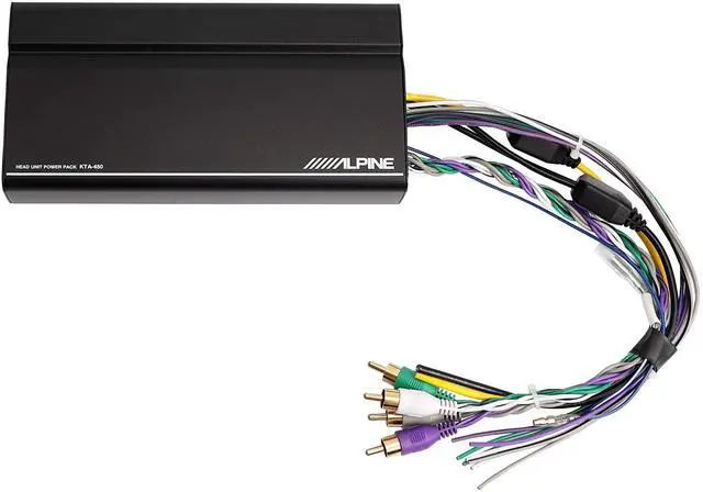 Main image of Alpine KTA-450 4-Channel Power Pack Amplifier with Dynamic Peak Power 45W RMS x 4, At 2 Or 4 Ohms