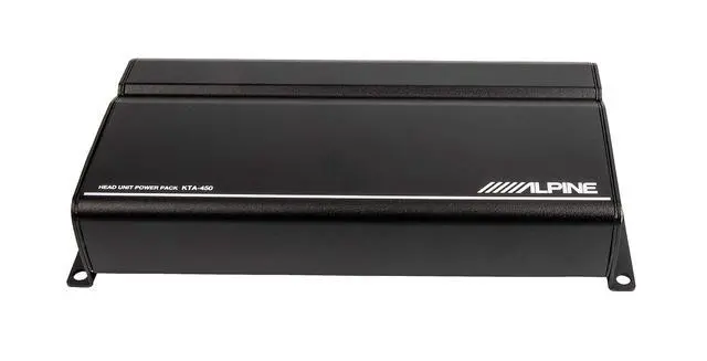 Alt view image 2 of 5 - Alpine KTA-450 4-Channel Power Pack Amplifier with Dynamic Peak Power 45W RMS x 4, At 2 Or 4 Ohms