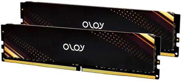 Alt view image 2 of 5 - OLOy DDR4 RAM 16GB (2x8GB) 2666 MHz CL19 1.2V 288-Pin Desktop UDIMM (MD4U0826190BB1DA)