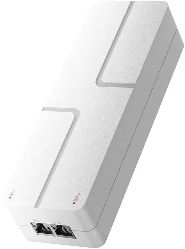 Main image of 2.5Gb PoE+ Injector, 90W IEEE 802.3bt/at/af, 2.5Gbps & 1000Mbps High Speed, 100m Transmission, Plug & Play for PTZ Cameras, WiFi 6 AP, VoIP Phone