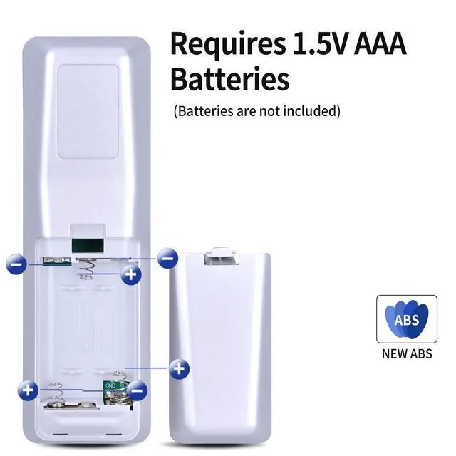 Alt view image 3 of 5 - SJUIF Replacement Remote Control for Serta Motion Signature RC-WM-E02 (New Grey Version)