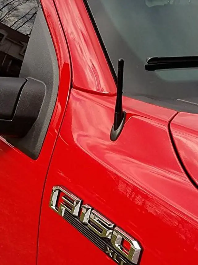 Alt view image 5 of 5 - Votex - Made in USA - 4 Inch Black Aluminum Antenna for Jeep Liberty (2002-2007)