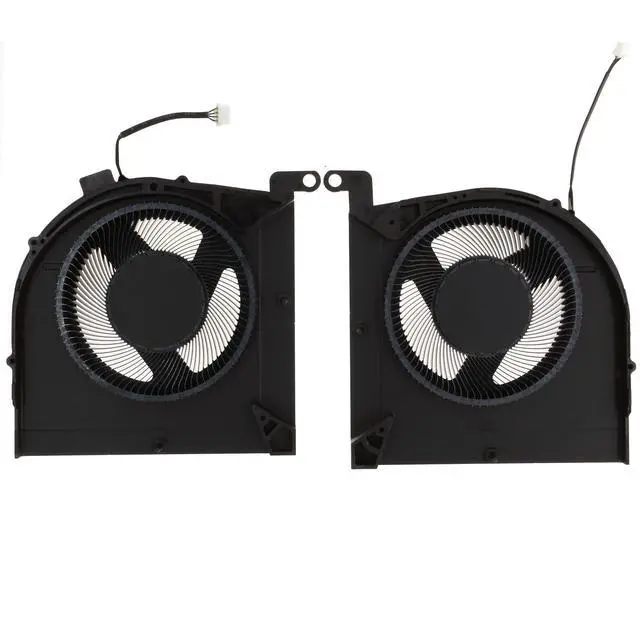 Alt view image 2 of 5 - CPU & GPU Cooling Fan Replacement for Lenovo LOQ 15IRH8 / GeekPro G5000 IRH8 / G5000 APH8 RTX 4060, DFSCL42P165934 FQRL, DFSCL42P065934 FQRK, DC 12V 0.6A, Not for RTX 4050