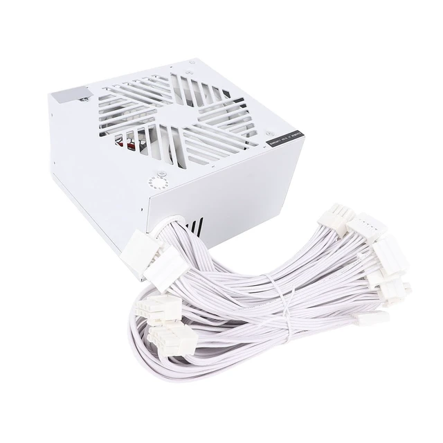 Alt view image 4 of 5 - Hamwesh 700W Computer Power Supply, Efficient Temperature Control with 120mm Fan, ATX PSU for Gaming PCs and Desktop Computers