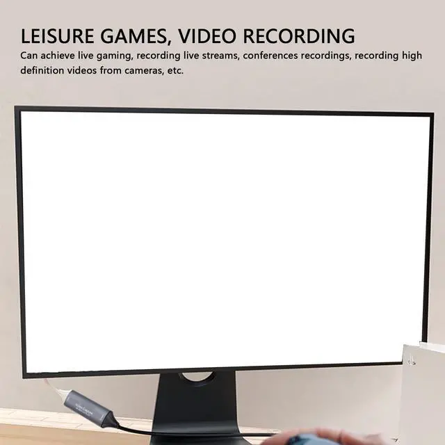Alt view image 4 of 5 - VELATEMOR Video Capture Card, 4K Input HDMI to USB 3.0 A and USBC Capture, 1080P HD 60fps with Low Latency Card, for Gaming, Streaming, Teaching, Video Conference
