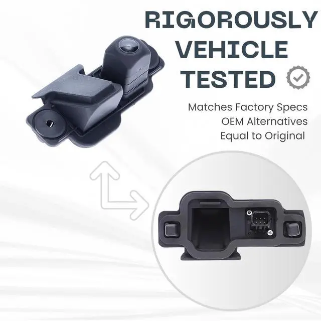 Alt view image 3 of 5 - Backup Camera Replaces for 2020 2021 2022 2023 2024 Toyota Hiace H300 OE Part # 8679026100 86790-26100