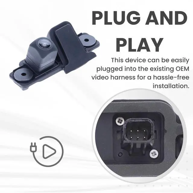 Alt view image 4 of 5 - Backup Camera Replaces for 2020 2021 2022 2023 2024 Toyota Hiace H300 OE Part # 8679026100 86790-26100