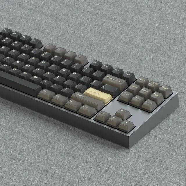 Alt view image 5 of 5 - Guffercty kred Cherry Profile PBT Keycaps 157 Key Set, Custom Keycaps Fit 60%/65%/75%/80%/TKL/100% Mechanical Keyboard for Office Gamers (Apes)