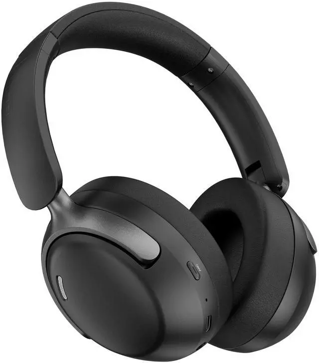 Main image of LORELEI QC30 Hybrid Active Noise Cancelling Headphones, 60H Playtime, Built-in Mic, Wireless Over Ear Headsets with Case,Bluetooth 5.4,Deep Bass Comfort Fit Soft-Earpads Fast Charging -Space Bl