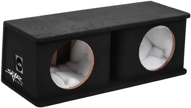 Main image of Skar Audio SK2X10V Dual 10" Universal Fit Ported Subwoofer Enclosure