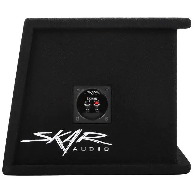 Alt view image 3 of 5 - Skar Audio SK2X10V Dual 10" Universal Fit Ported Subwoofer Enclosure