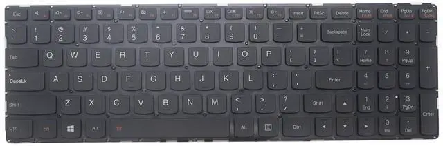 Main image of New Replacement Keyboard for Lenovo Flex 3-15 3-1570 3-1580 Edge 2-15 2-1580 IdeaPad 700-15ISK 700-17ISK Yoga 500-15 500-15IBD 500-15ISK Backlit US