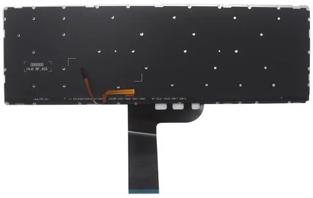 Alt view image 2 of 2 - New Replacement Keyboard for Lenovo Flex 3-15 3-1570 3-1580 Edge 2-15 2-1580 IdeaPad 700-15ISK 700-17ISK Yoga 500-15 500-15IBD 500-15ISK Backlit US