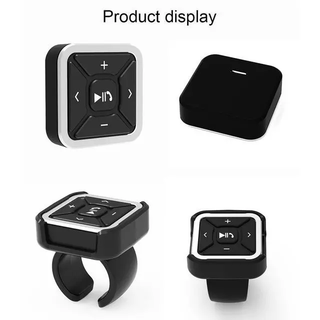 Alt view image 2 of 5 - LICAEVEY Bluetooth Media Key Remote, Wireless Steering Wheel Music Control with BT5.0, Multifunction Key for Car, Bike, Motorcycle Audio & Phone Calls