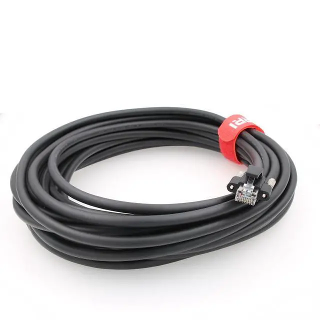 Alt view image 2 of 4 - DRRI GigE Cat 6 S/STP DrC with RJ-45 Horizontal Locking Screws Data Cable for Basler Cameras