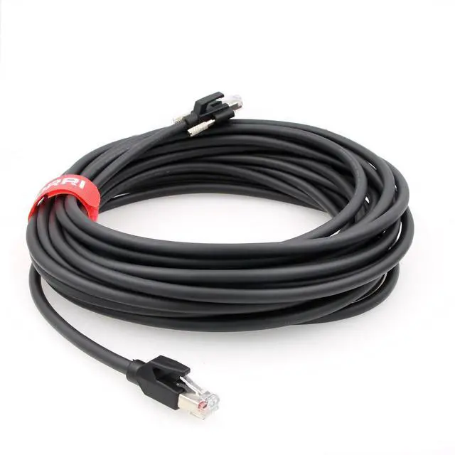 Alt view image 3 of 4 - DRRI GigE Cat 6 S/STP DrC with RJ-45 Horizontal Locking Screws Data Cable for Basler Cameras
