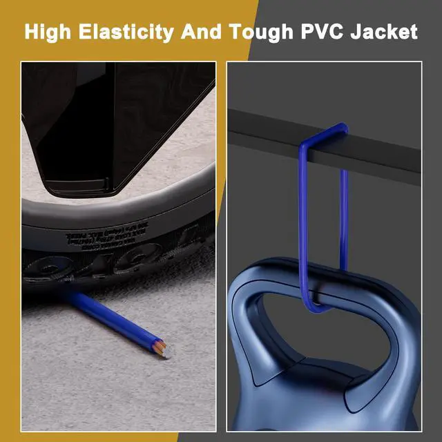 Alt view image 4 of 5 - HiFind 4 Gauge 4 AWG 50 Ft Blue Power/Ground Wire Cable, True Spec Transparent Flexible Soft Touch Welding Battery Cable for Car Audio, Speaker, Solar, Marine, Generator, Automotive, RV