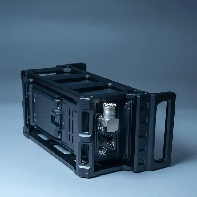 Alt view image 4 of 5 - WINDCAMP RC-2 Quick Release Antenna Support for ICOM 705 ICOM IC-705 Adapted for ARK-705 Shield