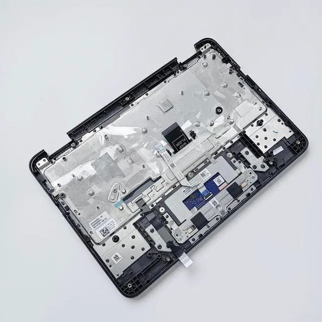 Alt view image 5 of 5 - Lyinsen Replacement for Dell Chromebook 11 3100 2-in-1 Laptop Upper Case Palmrest Keyboard Touchpad Assembly Part 11.6" 034Y6Y 34Y6Y AP2FD000300 Top Cover Black