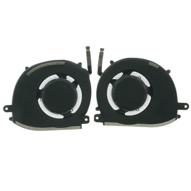 Alt view image 2 of 5 - CPU and GPU Cooling Fan Pair for Dell XPS 13 9340 9345 9350, Fits 01R0HN 0CJF8H, DC 5V 0.5A