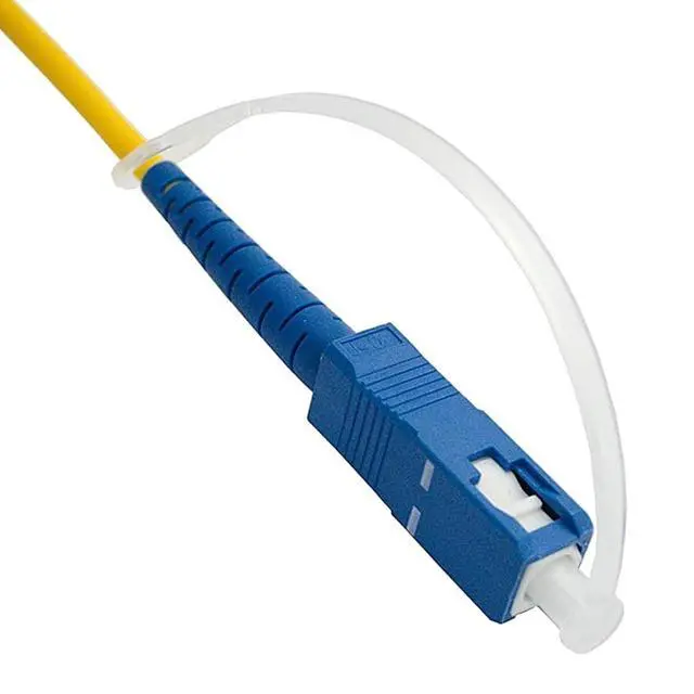 Alt view image 4 of 5 - PoParttg Optical Fiber Accessories,30Pcs SC dust caps Chain,Fiber Optic Dust Cover,Long Tail Dust Plug FC/ST Adapter Dust Caps, Fiber Optic Connector dust caps 1.25mm,2.5mm for FTTH