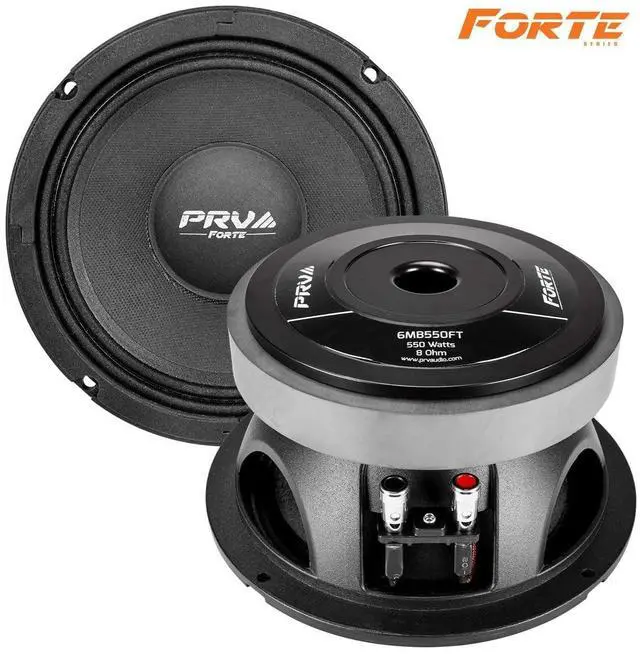 Alt view image 3 of 5 - PRV AUDIO 6.5 Inch Midbass Speaker 6MB550FT 8 Ohm Loudspeaker with 550 Watts RMS Power, Pro Audio High Excursion Mid Bass Loudspeaker (Single)