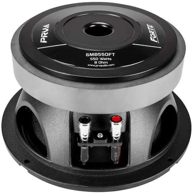 Alt view image 5 of 5 - PRV AUDIO 6.5 Inch Midbass Speaker 6MB550FT 8 Ohm Loudspeaker with 550 Watts RMS Power, Pro Audio High Excursion Mid Bass Loudspeaker (Single)