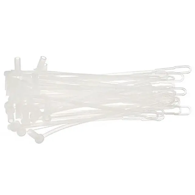 Alt view image 5 of 5 - PoParttg Optical Fiber Accessories,30Pcs SC dust caps Chain,Fiber Optic Dust Cover,Long Tail Dust Plug FC/ST Adapter Dust Caps, Fiber Optic Connector dust caps 1.25mm,2.5mm for FTTH