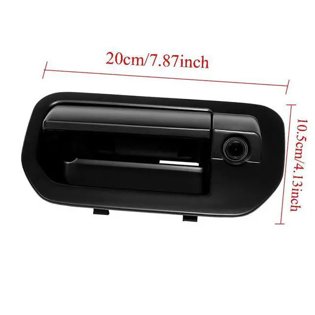 Alt view image 3 of 5 - Riloer Tailgate Handle Rear View Camera, Tailgate Door Handle Camera, 2006-2014 Compatible with Honda Ridgeline, Backup Tailgate Camera with Static Guidelines