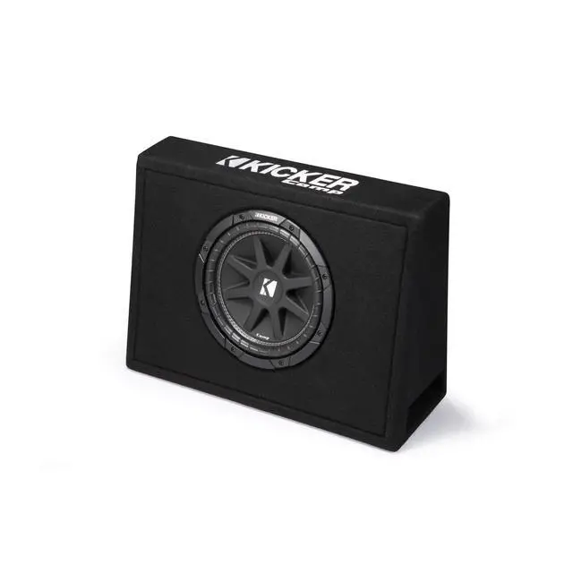 Alt view image 3 of 5 - KICKER 43TC104 Comp 10-inch Subwoofer in Thin Profile Ported Enclosure 4-Ohm