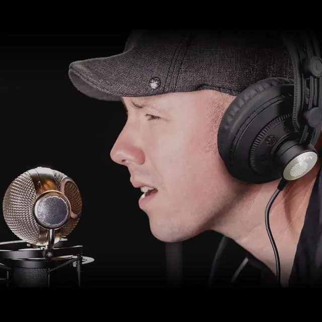 Alt view image 2 of 5 - iCON Pro Audio HP-210 Closed-Back Studio Headphones - 50mm Flagship Driver, 32 Low Impedance for PC, Mac, Smartphone - Pro Over-Ear Wired Monitoring for Mixing, Recording