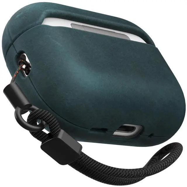 Main image of Bouixel for AirPods Pro 3 Case (2025), Handcrafted Genuine Leather Cover with Lanyard, Vintage Crazy Horse Leather, Unique Patina, MagSafe Ready, Compatible with Apple AirPods Pro